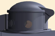 Forward hatch (old version).