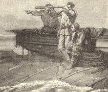 The dinghy by de Neuville
