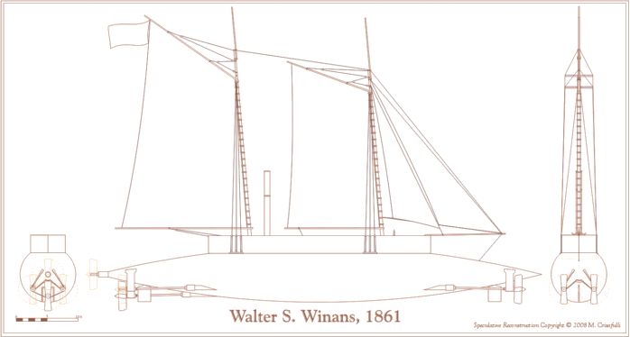 Alternate speculative reconstruction of the Walter S. Winans